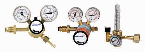 messer flow gauge regulator