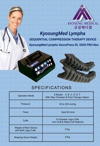8 Chamber Lymphedema Pump