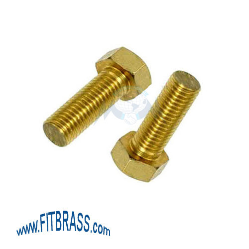 Brass Hex Cap Screw