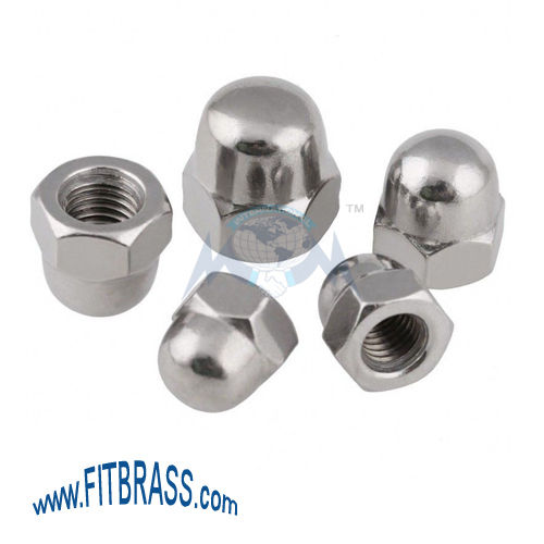 Brass Dome Nut