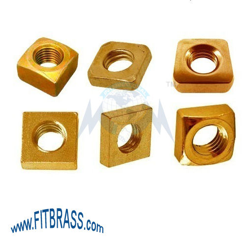 Brass Square Nuts