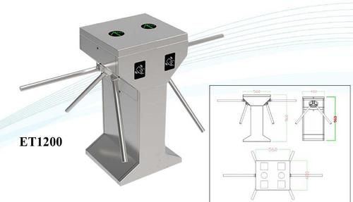 Heavy Duty Tripod Turnstile Application: Outdoor