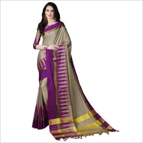 Ladies Fashionable Cotton Silk Saree