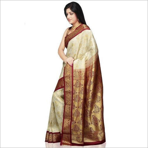 Ladies Fashionable Handloom Silk Saree