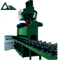 QGW Steel Tube And Pipe Shot Blasting Machines