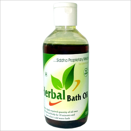 Herbal Natural Bath Oil Ingredients: Herbs