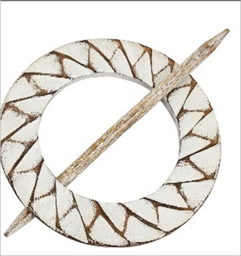 Wood Wooden Curtain Holder