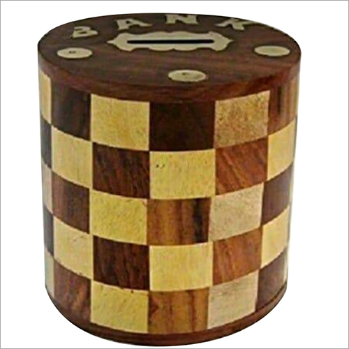 Hardwood Wooden Piggy Bank - Premium Quality Wood Various Designs & Colors | Ideal Birthday Gift Home Decoration Teaches Kids Saving