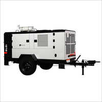 Diesel Air Compressor - Color: Grey-black