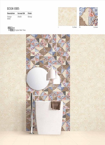 Decorative Print Ceramic Wall Tiles