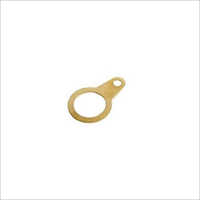 Brass Earth Tag - Polished Brass, +/-0.5 Mm Tolerance, Corrosion Resistant, Electric Fitting ใช้งาน 