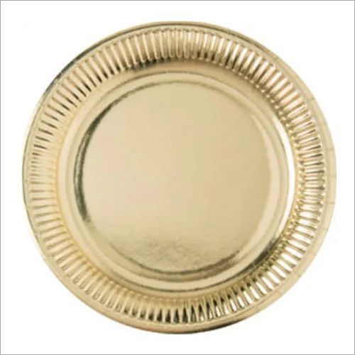 Disposable Silver Paper Plate