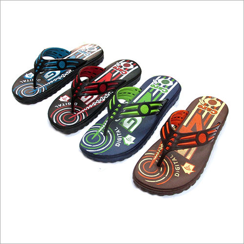 Mens Printed Slipper