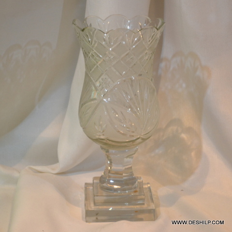 Hurricane Glass Candle Holder