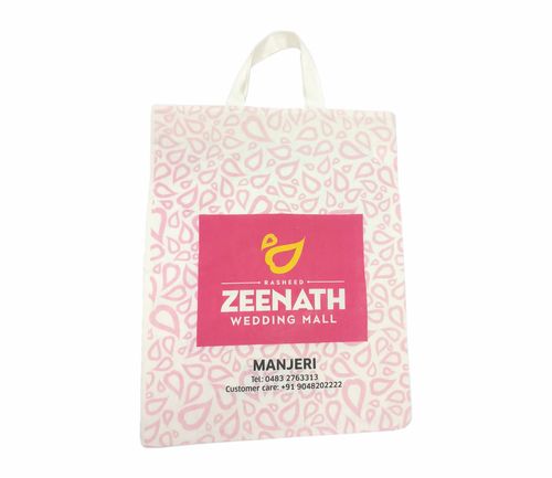 Printed Cloth Bags - Cotton Fabric, 15-20 Inch Size, Double String Handle | Eco-Friendly, Custom Prints, Reusable & Promotional Tool