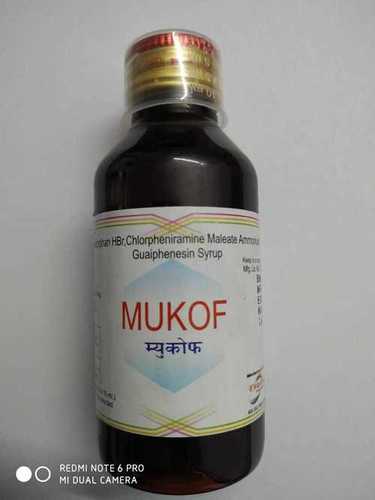 Dextromethophan HBr. 5 mg + Chlorpheniramine Maleate 2.5 mg + guaifenesin 50mg + Ammonium chloride 60gm / 5ml Dextromethophan HBr. 5 mg + Chlorpheniramine Maleate 2.5 mg + guaifenesin 50mg + Ammonium chloride 60gm / 5ml