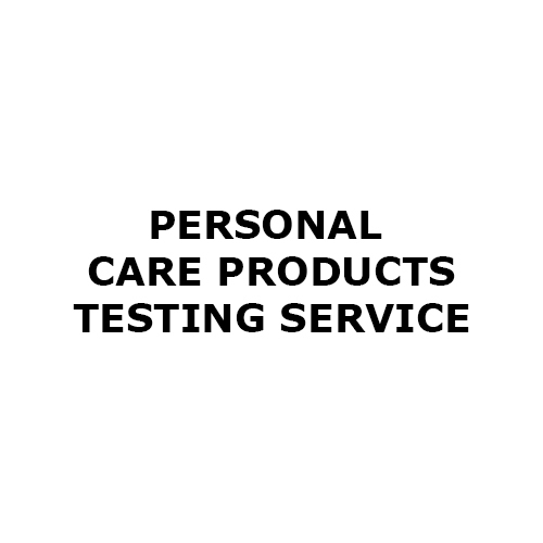 Personal Care Products Testing Service