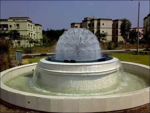 White Ball Fountain