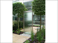 White Garden Wall Fountain
