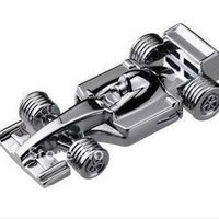 Quace Racing Car Metal USB Pen Drive (X1629)