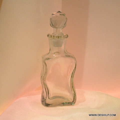 Antique Shape Glass Door Perfume Bottle