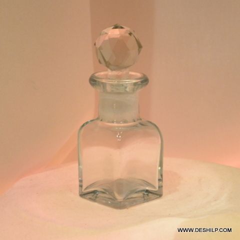 New Clear Glass Perfume Bottle