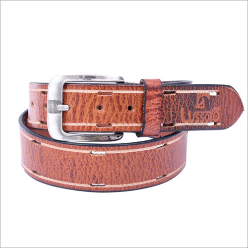 Available In Black Mens Pu Leather Belt