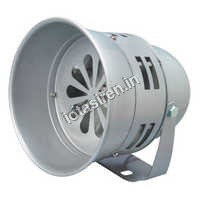 Motor Siren - 12 Volt Dc, 1.2 Amp, 115 Db Sound Level | Compact Grey Design With Standard Wind Tone