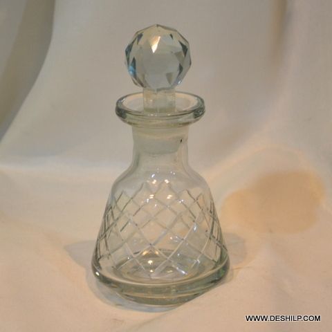 Cutting Glass Perfume Bottle