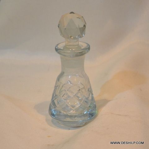 Transparent Clear Perfume Bottle And Decanter