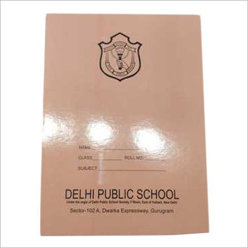 Customized School Notebook