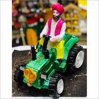 Sardar on Tractor Statue