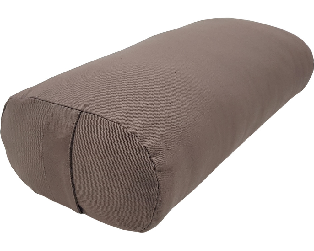 Grey Color Bolster Cushion