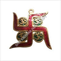 Swastik Om Ganesh Wall Hanging