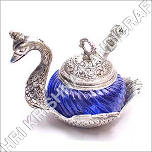 Silver Plated Decorative Duck Spoon
