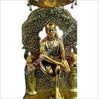 Brass Gold Plated Aluminum Statue