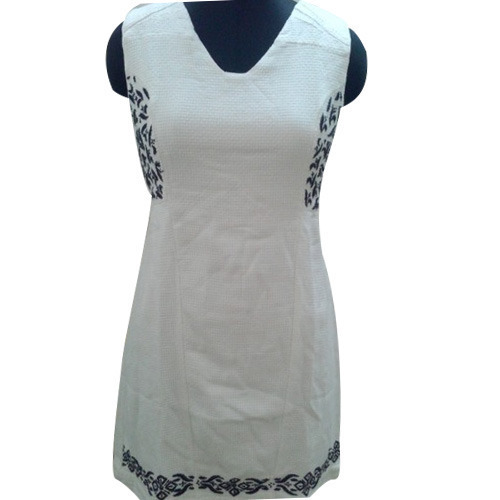 Ladies White Tunic Dress Ladies White Tunic Dress