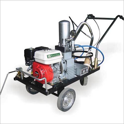 Cold Paint Road Marking Machine By CAWNPORE CONSTRUCTION