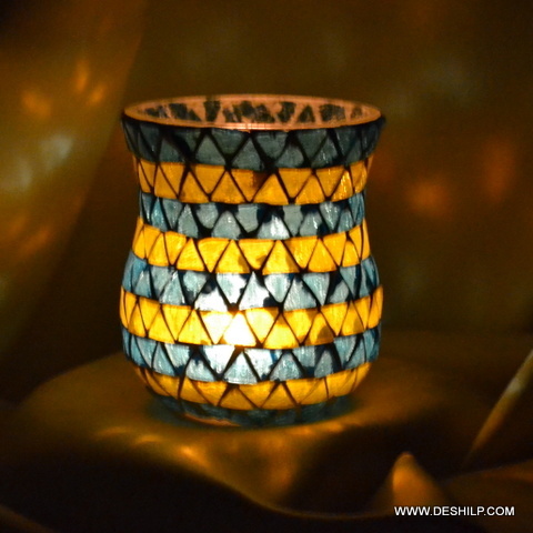 Beautiful Glass Home Decor Candle Holder for gifts