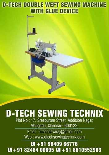Weft Glue Applying Machine