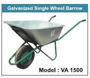 Galvanised Single Wheel Barrow 95 Litres