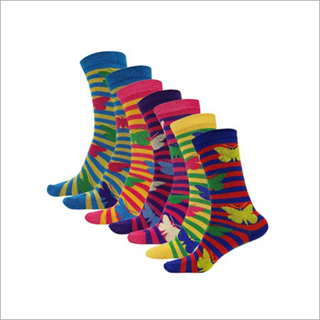 Rainbow Striped Toe Socks