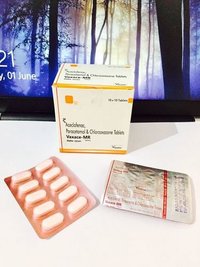 Aceclofenac 100 mg + PCM 325 mg + Chlorozoxazone 250 mg