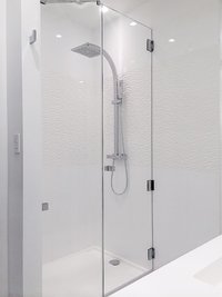 DUO 180 DEGREE SHOWER ENCLOSURE