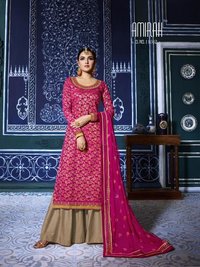 Designer Banarasi Jacquard Suits