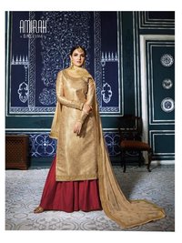 Designer Banarasi Jacquard Suits