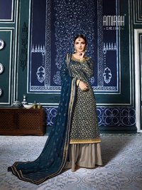 Designer Banarasi Jacquard Suits