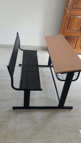 Brown school bench Brown school bench
