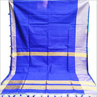 Available Is Multicolored Ladies Soft Cotton Silk Saree
