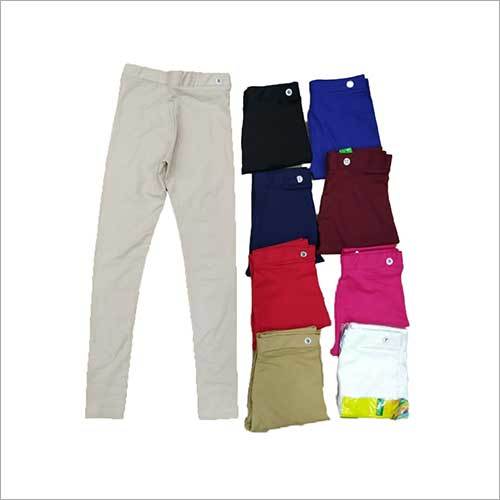Girls Plain Leggings